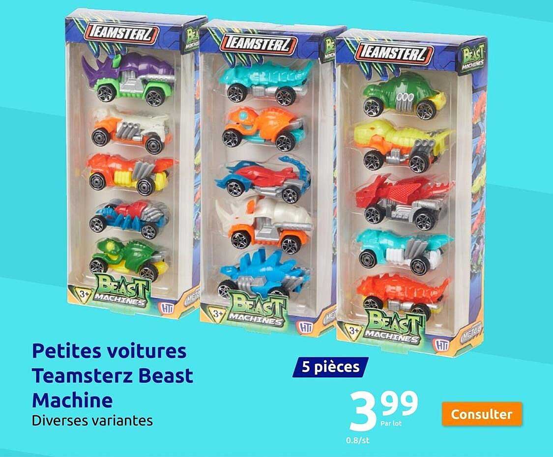 petites voiture teamsterz beast machine