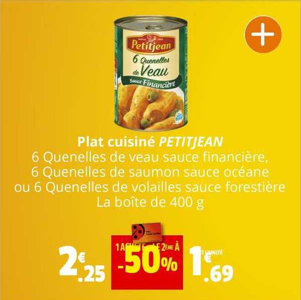 plat cuisiné petitjean