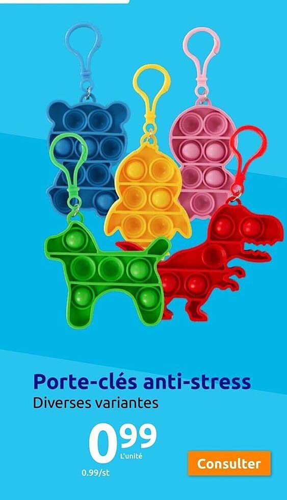 porte-cles anti-stress