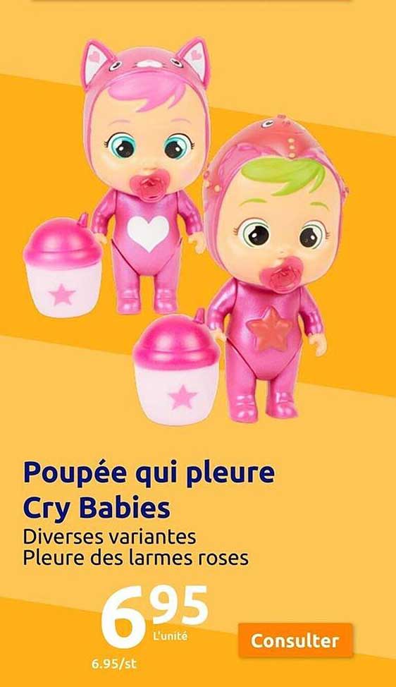 poupee qui pleure cry babies