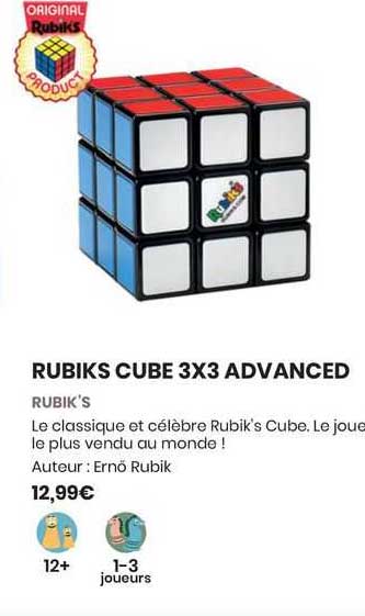 Rubiks Cube 3x3 Advanced - Rubik's