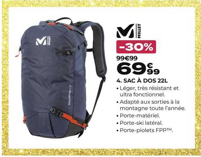 sac à dos 22l millet