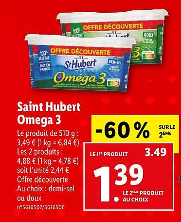saint hubert omega 3