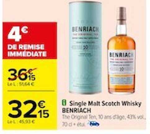 single malt scotch whisky enriach