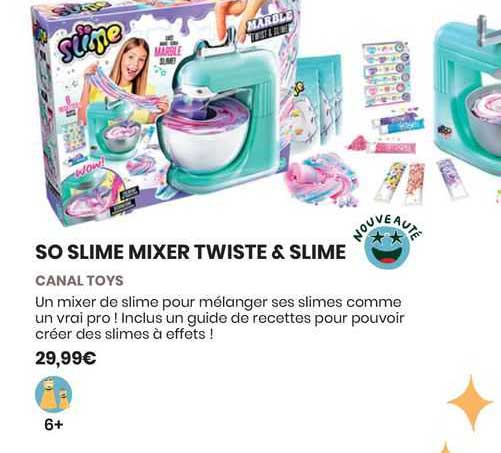 so slime mixer twiste & slime canal toys