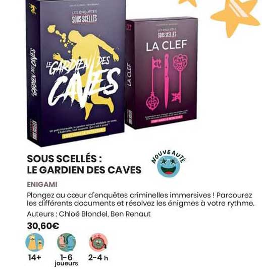 sous scellés : le gardien des caves