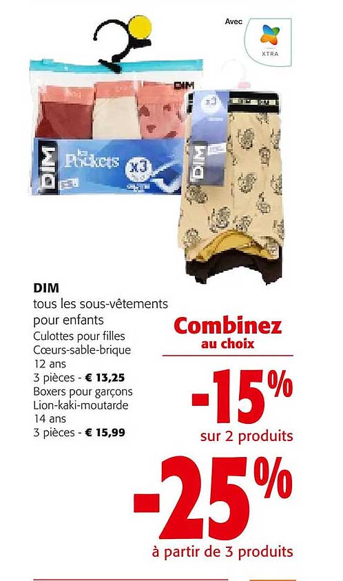 Sous-vêtements Pour Enfants Dim