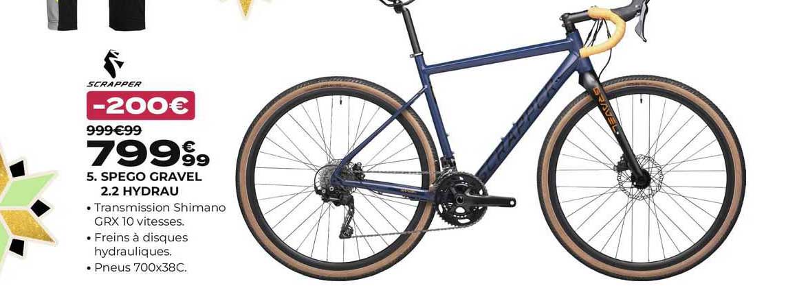 spego gravel 2.2 hydrau scrapper