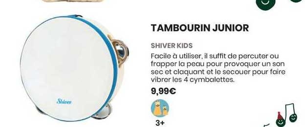 Tambourin Junior Shiver Kids