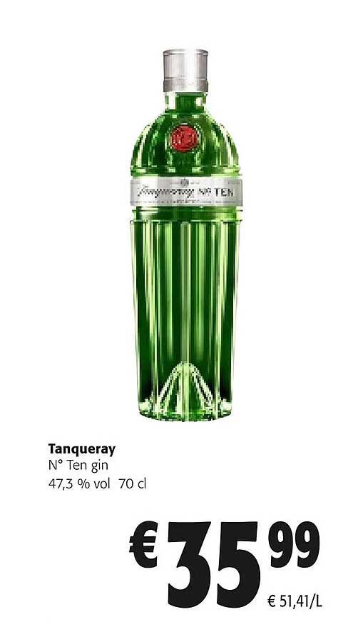 tanqueray n° ten gin