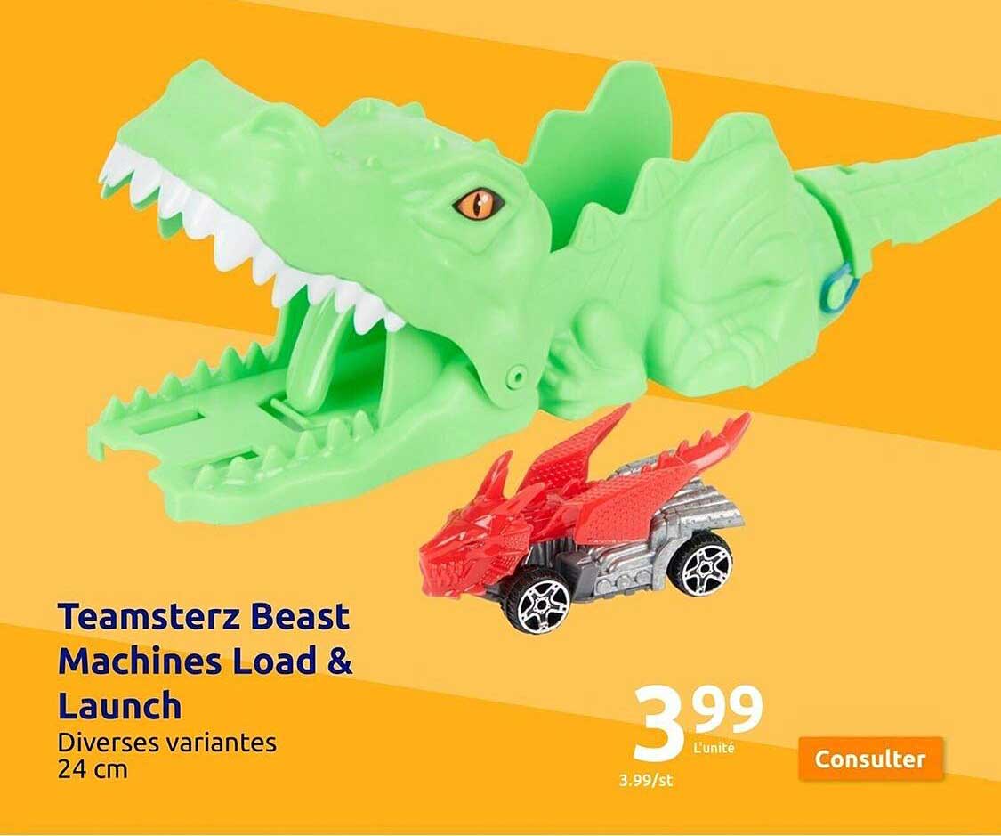 teamsterz beast machines loqd & launch