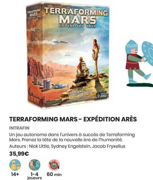 terraforming mars - expédition arès - intrafin