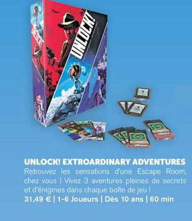 unlock! extraordinary adventures