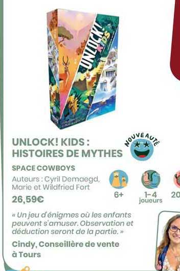unlock! kids : histoires de mythes - space cowboys