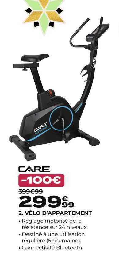 vélo d'appartement care
