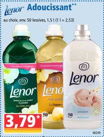 Adoucissant Lenor