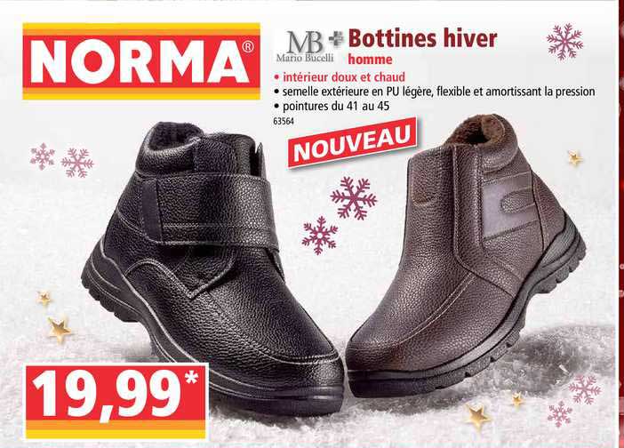 bottines hiver homme mario bucelli