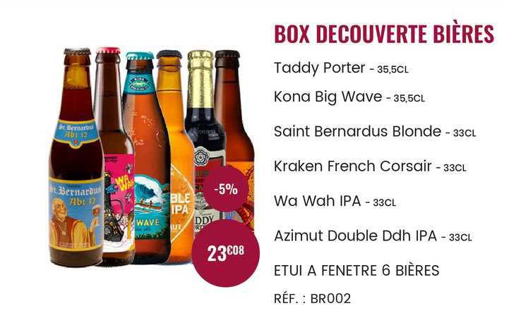 Box Découverte Bières