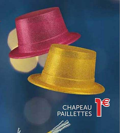 Chapeau Paillettes