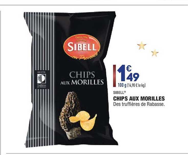 chips aux morilles sibell