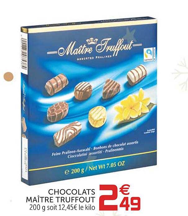 chocolats maître truffout