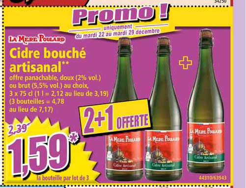 cidre bouché artisanal la mère poulard