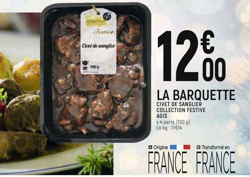 Civet De Sanglier Collection Festive Agis