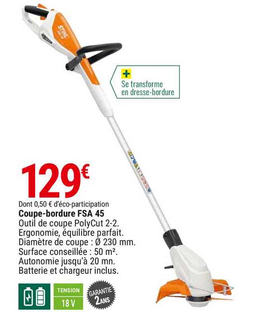 coupe bordure fsa 45