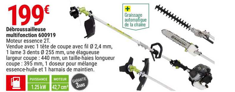 débrouissailleuse multifonction 600919