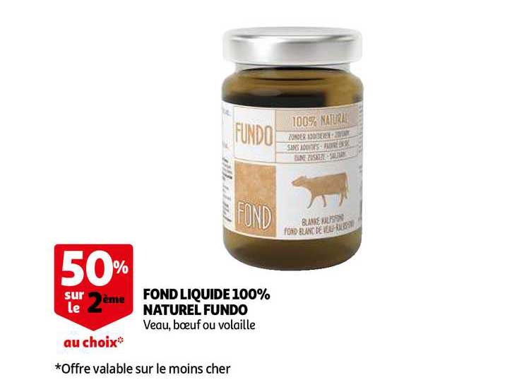 Fond Liquide 100% Naturel Fundo