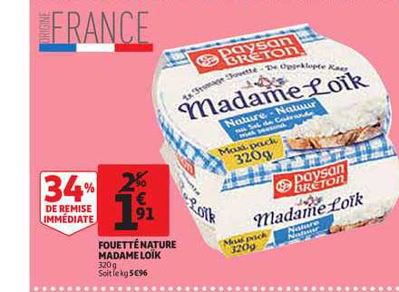 fouetté nature madame loïk