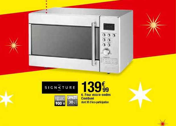 four micro ondes combine