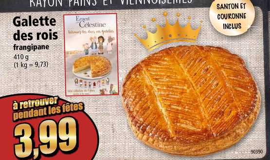 galette des rois fragipane ernest célestine