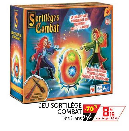 jeu sortilège combat