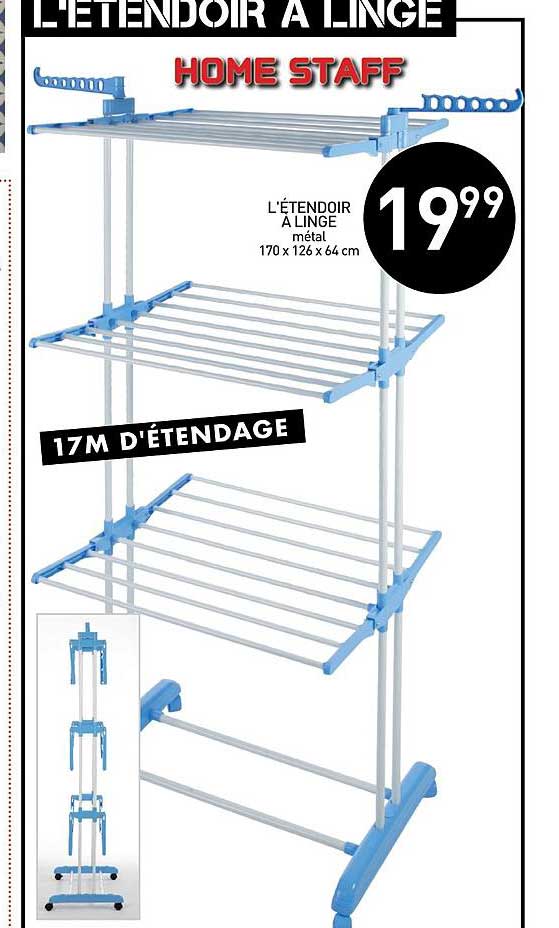 l'étendoir à linge home staff