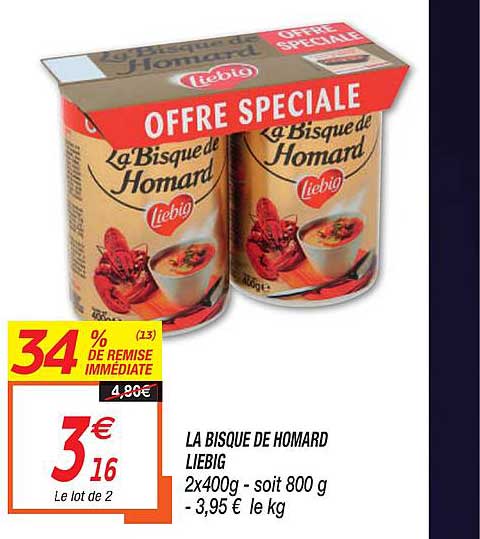 la bisque de homard liebig