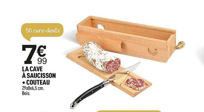 La Cave à Saucisson + Couteau