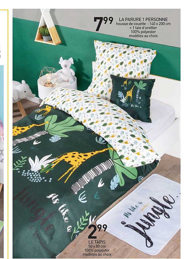 la parure 1 personne le tapis