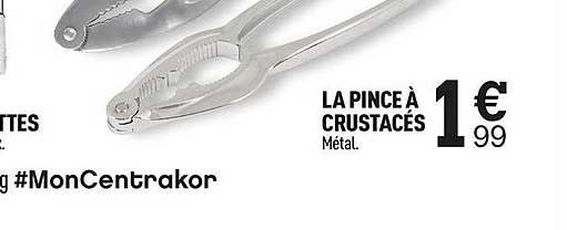 la pince à crustacés