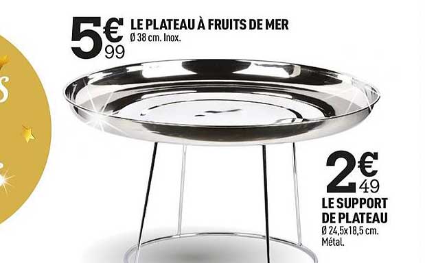 Le Plateau à Fruits De Mer Le Support De Plateau
