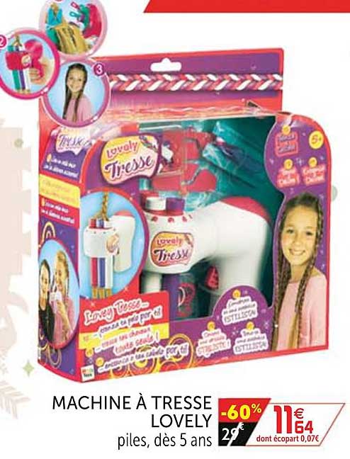 machine à tresse lovely