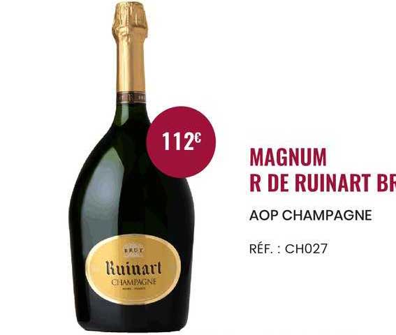 Magnum R De Ruinard Brut Aop Champagne