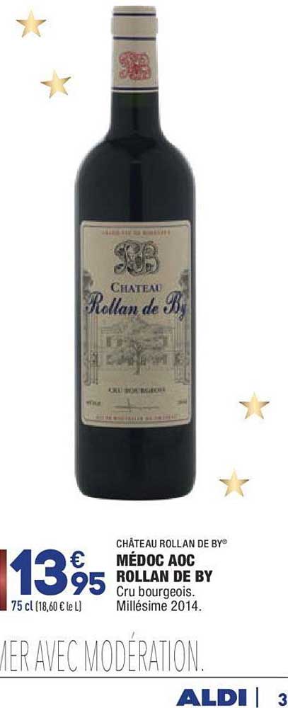médoc aoc rollan de by
