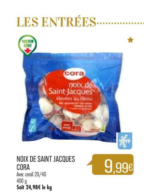 noix de saint jacques cora