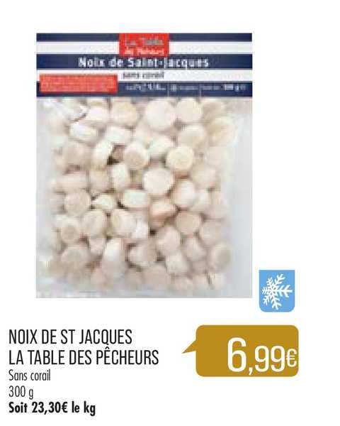 noix de st jacques la table des pêcheurs