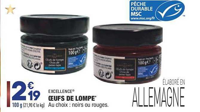 œufs de lompe excellence
