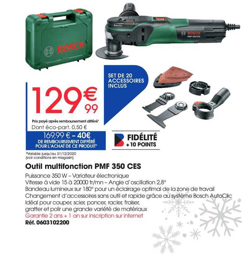 outil multifonction pmf 350 ces bosch