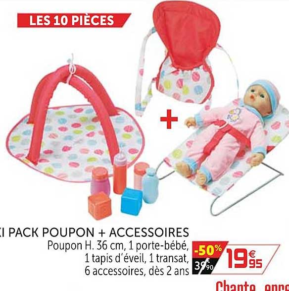 Pack Poupon + Accessoires