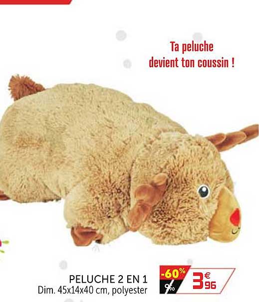 Peluche 2 En 1
