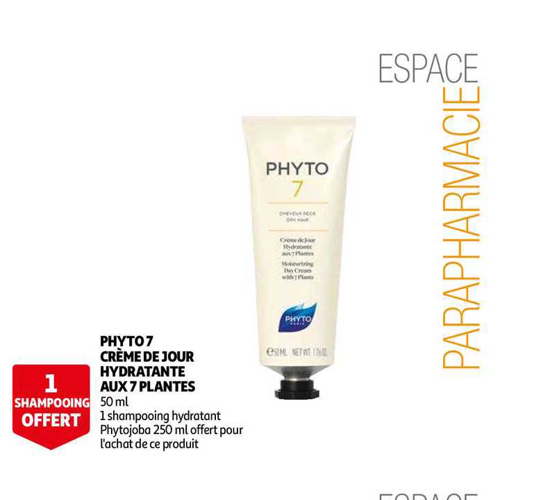 phyto 7 crème de jour hydratante aux 7 plantes